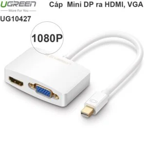 Mini DisplayPort to VGA + HDMI Ugreen 10427