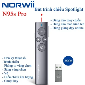 Bút trình chiếu kỹ thuật số Spotlight Norwii N95S Pro cho màn LED